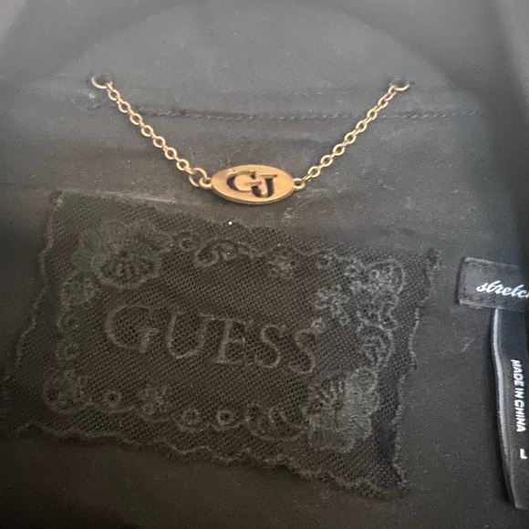 Black long sleeve Guess Blazer - Picture 2 of 3